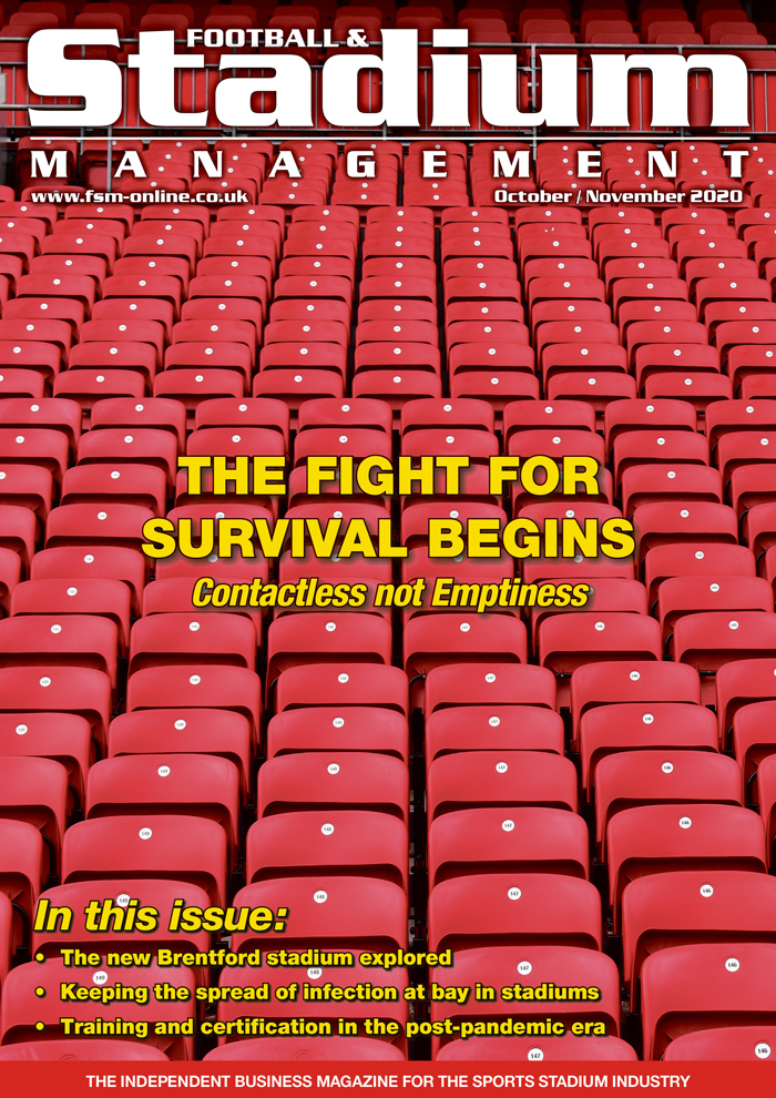 Football & Stadium Management (FSM) October November  2020 front cover